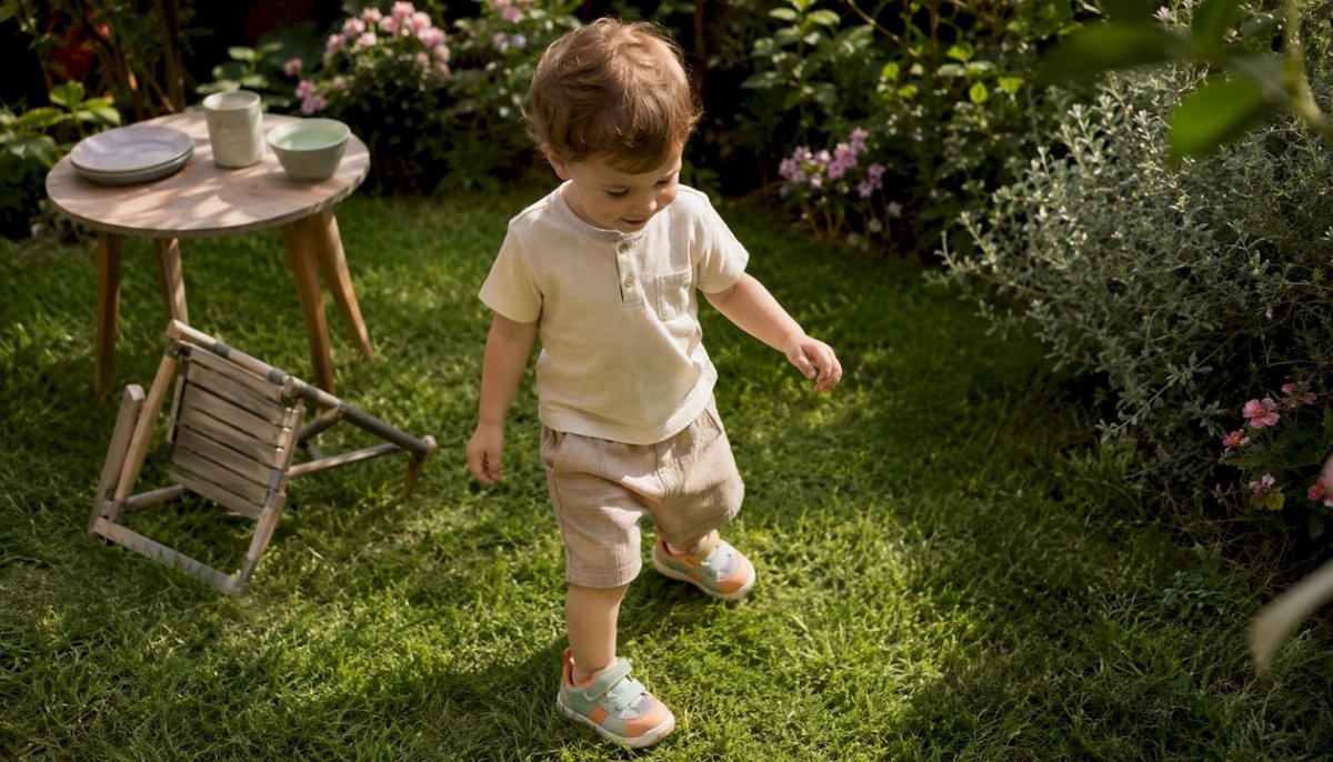 Erster Kinderschuh: Wann er wirklich nötig ist - Wiecel™ Barfußschuhe