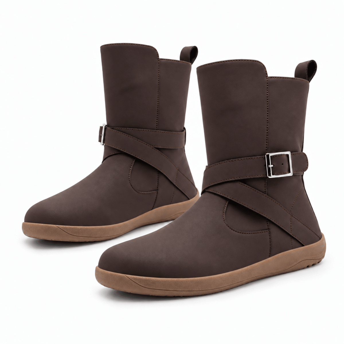 Elva – Damen Barfußstiefel mit breiter Zehenbox - Wasserdicht Barfußschuhe