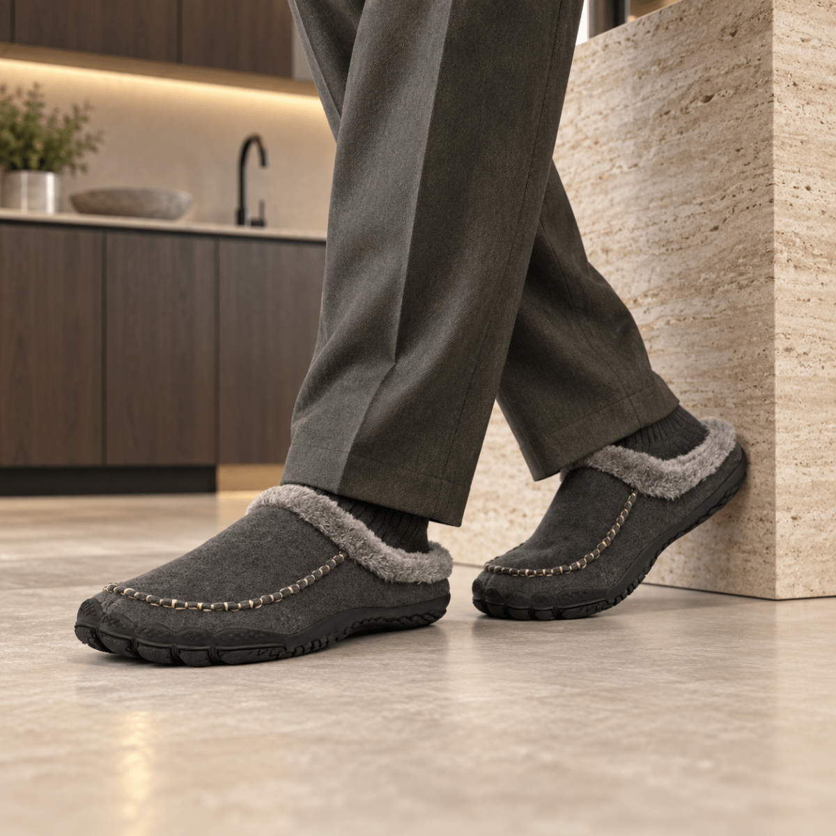 Hom – gesunde Barfuß-Hausschuhe Barfußschuhe