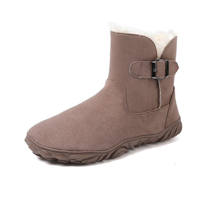 Hygge – Orthopädische Winter-Barfußstiefeletten | Warm gefüttert, rutschfest & breite Zehenbox Barfußschuhe