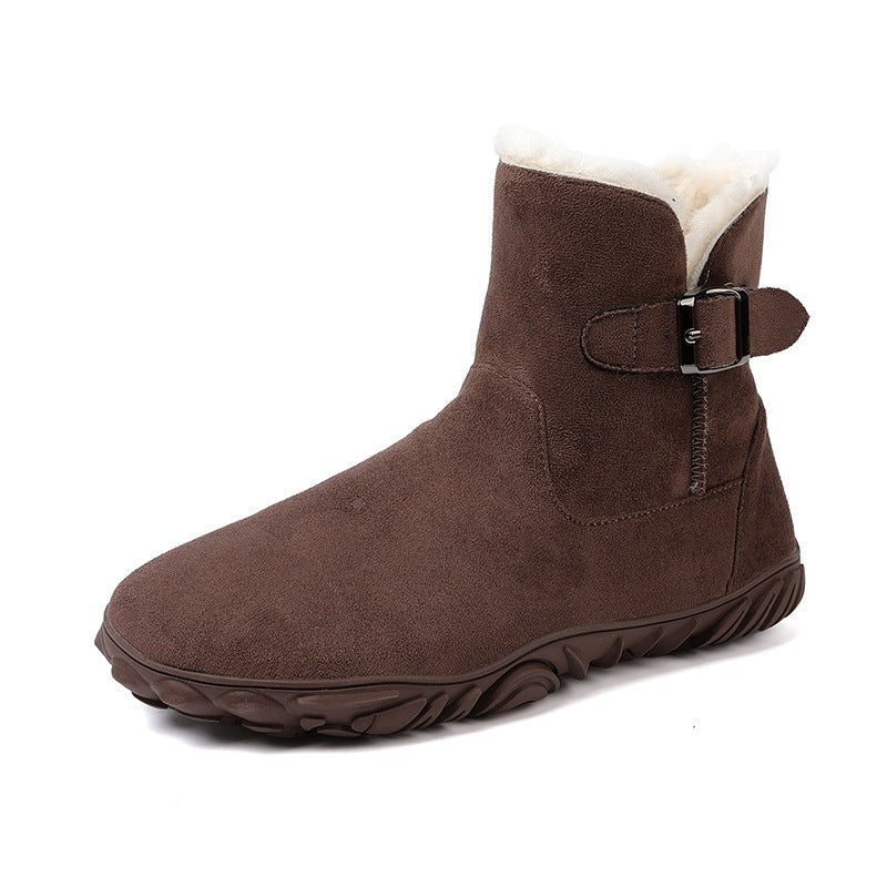 Hygge – Orthopädische Winter-Barfußstiefeletten | Warm gefüttert, rutschfest & breite Zehenbox Barfußschuhe