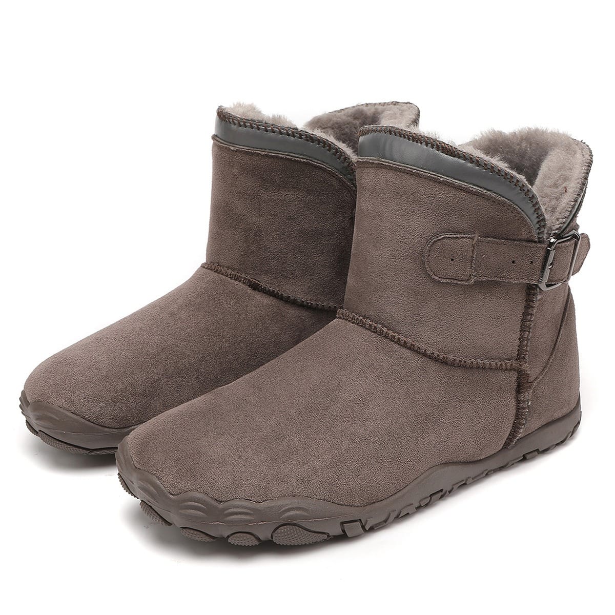 Hyggo – Gefütterte Barfuß-Winterstiefel mit breiter Zehenbox – Wasserdicht Barfußschuhe