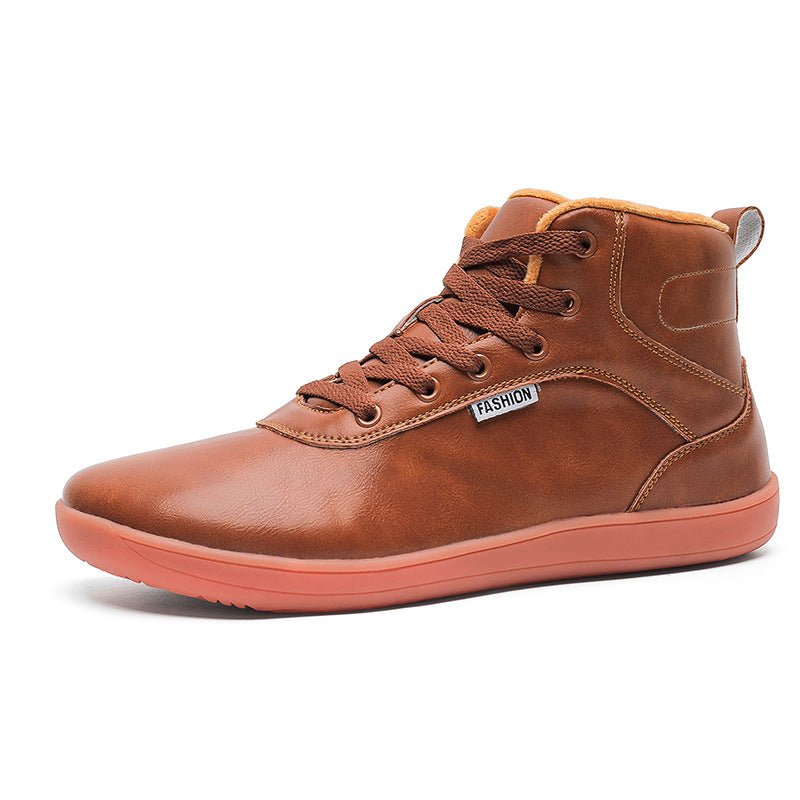 Kodiak – Orthopädische Barfuß-Winterschuhe High-Top | Warm gefüttert, rutschfest & breite Zehenbox Barfußschuhe