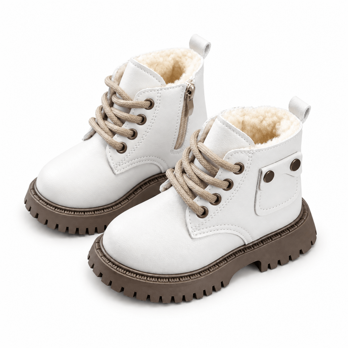 Lumi – Gefütterte Kinder-Winterstiefel mit Reißverschluss