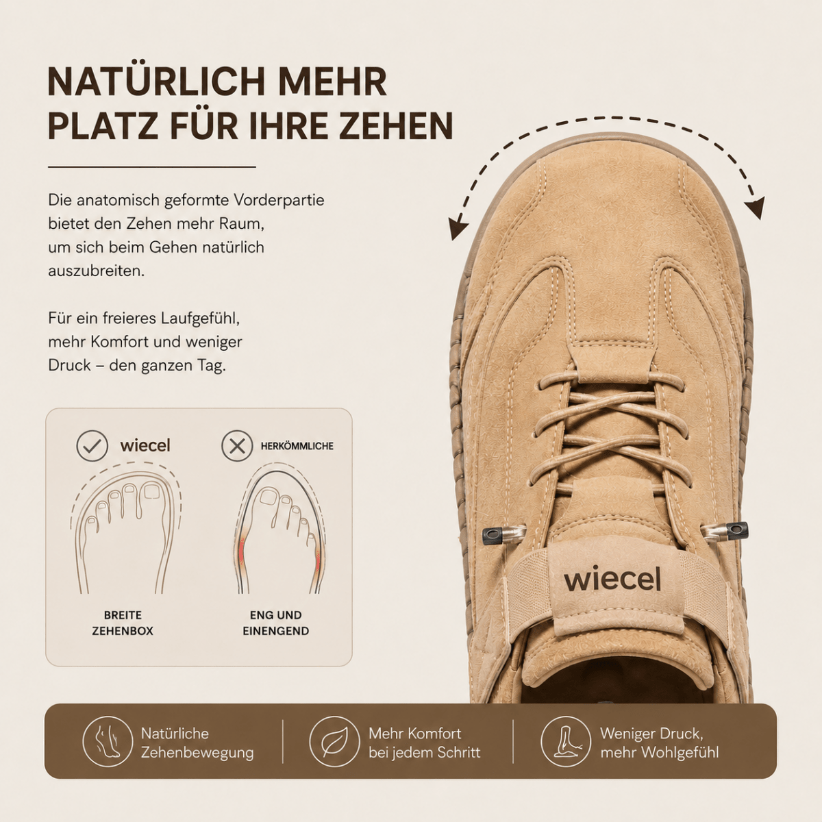 Mela™ - Komfortable & Schmerzfreie Orthopädische Barfußsneakers Barfußschuhe