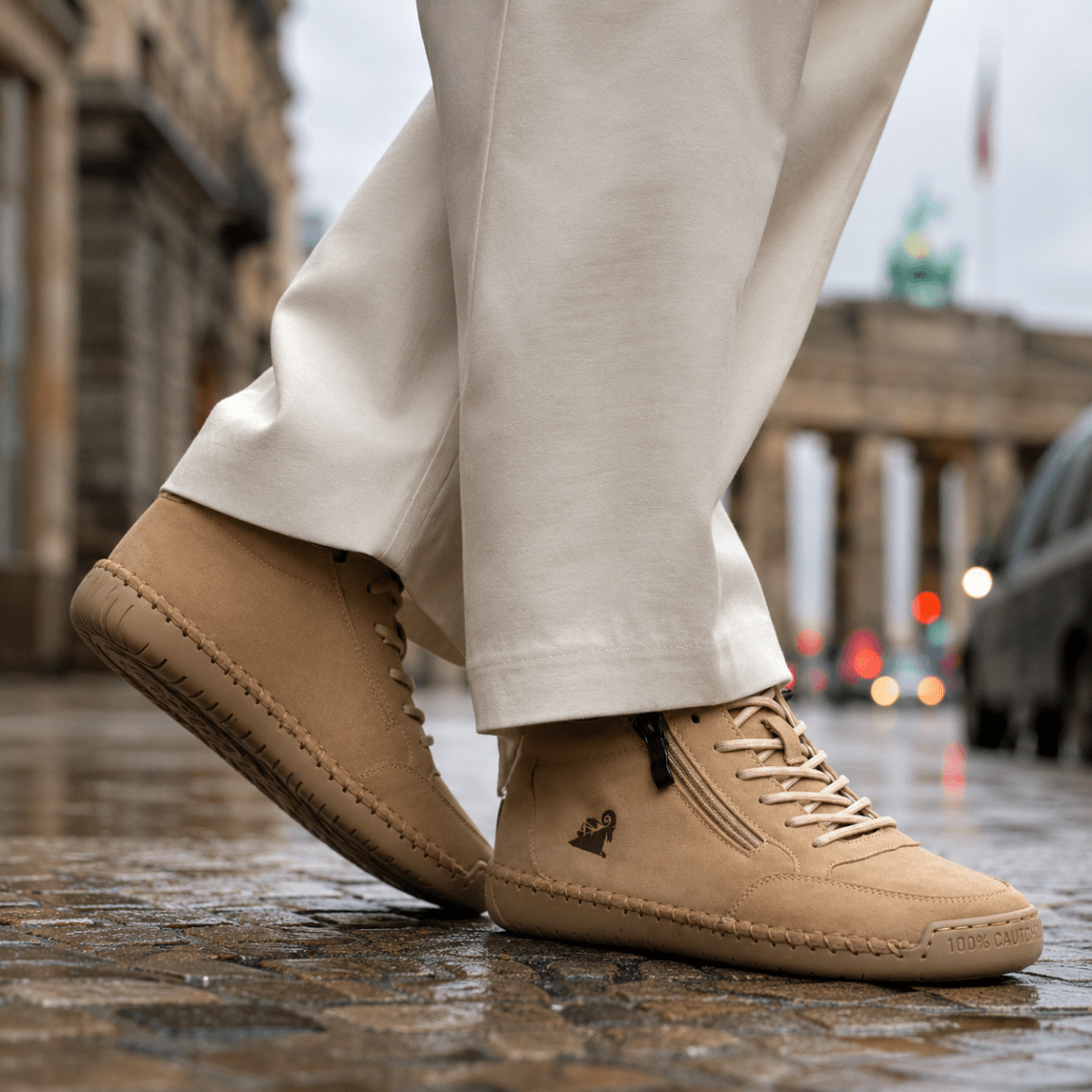 Mira™ - Komfortable orthopädische Barfuß-Sneakers + Reißverschluss Barfußschuhe