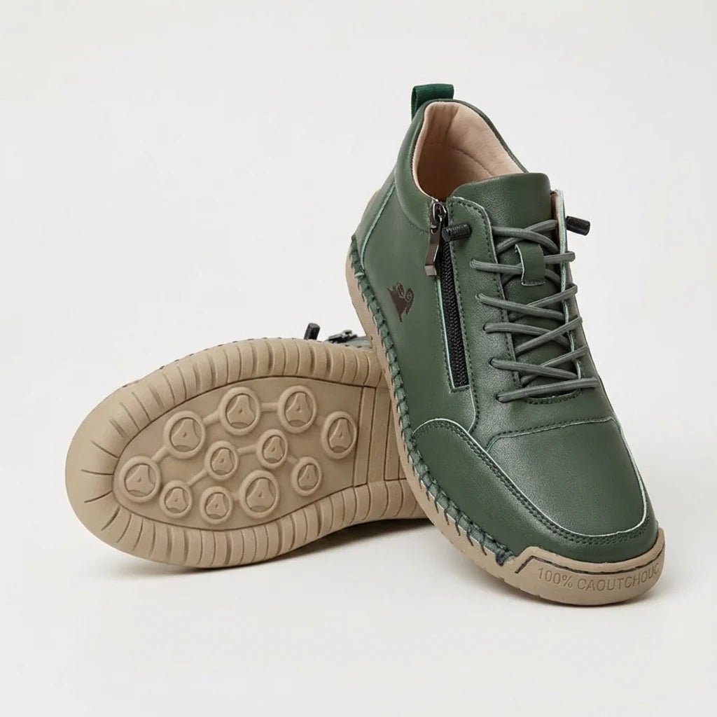 Mira - Komfortable orthopädische Barfuß-Sneakers + Reißverschluss Barfußschuhe