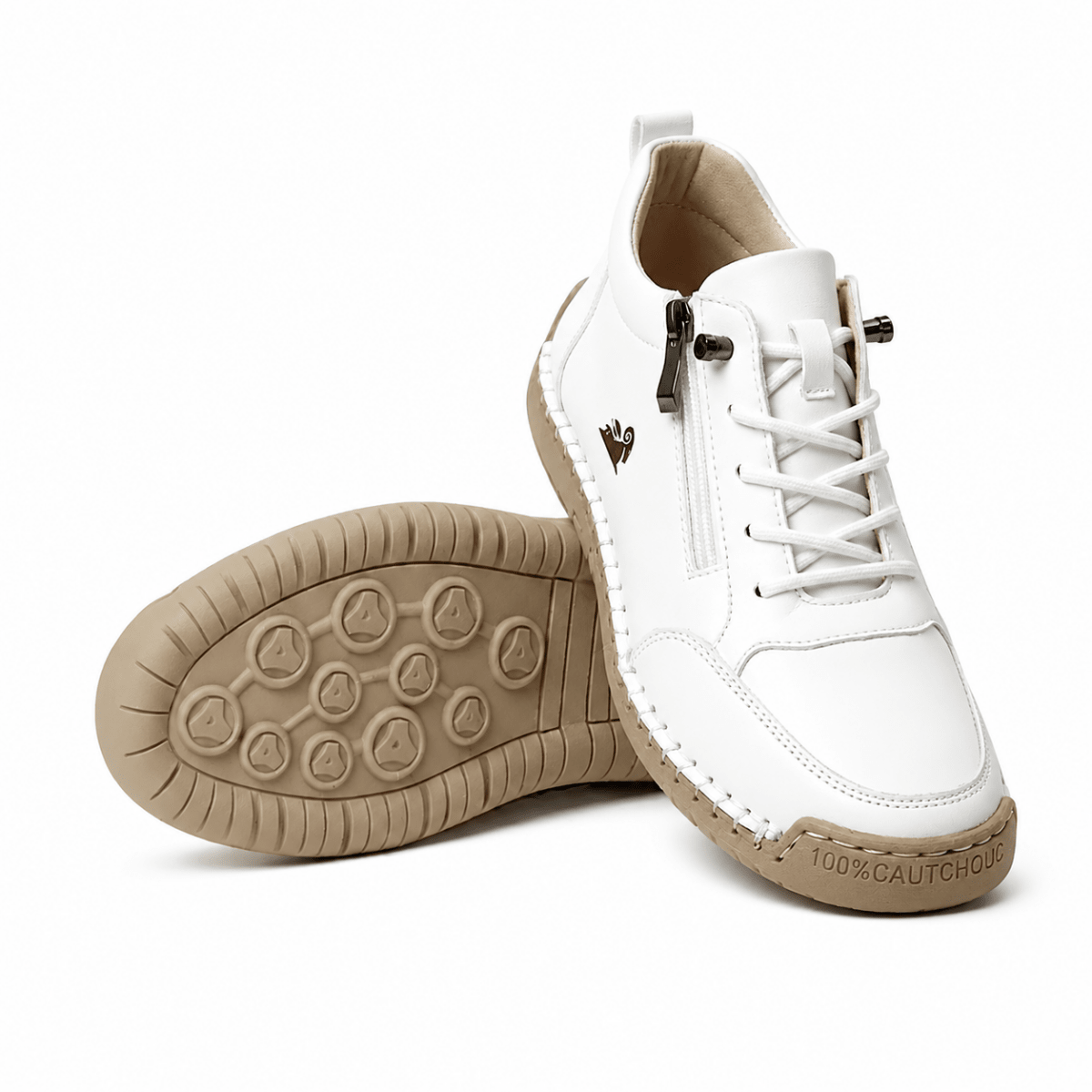 Mira - Komfortable orthopädische Barfuß-Sneakers + Reißverschluss Barfußschuhe