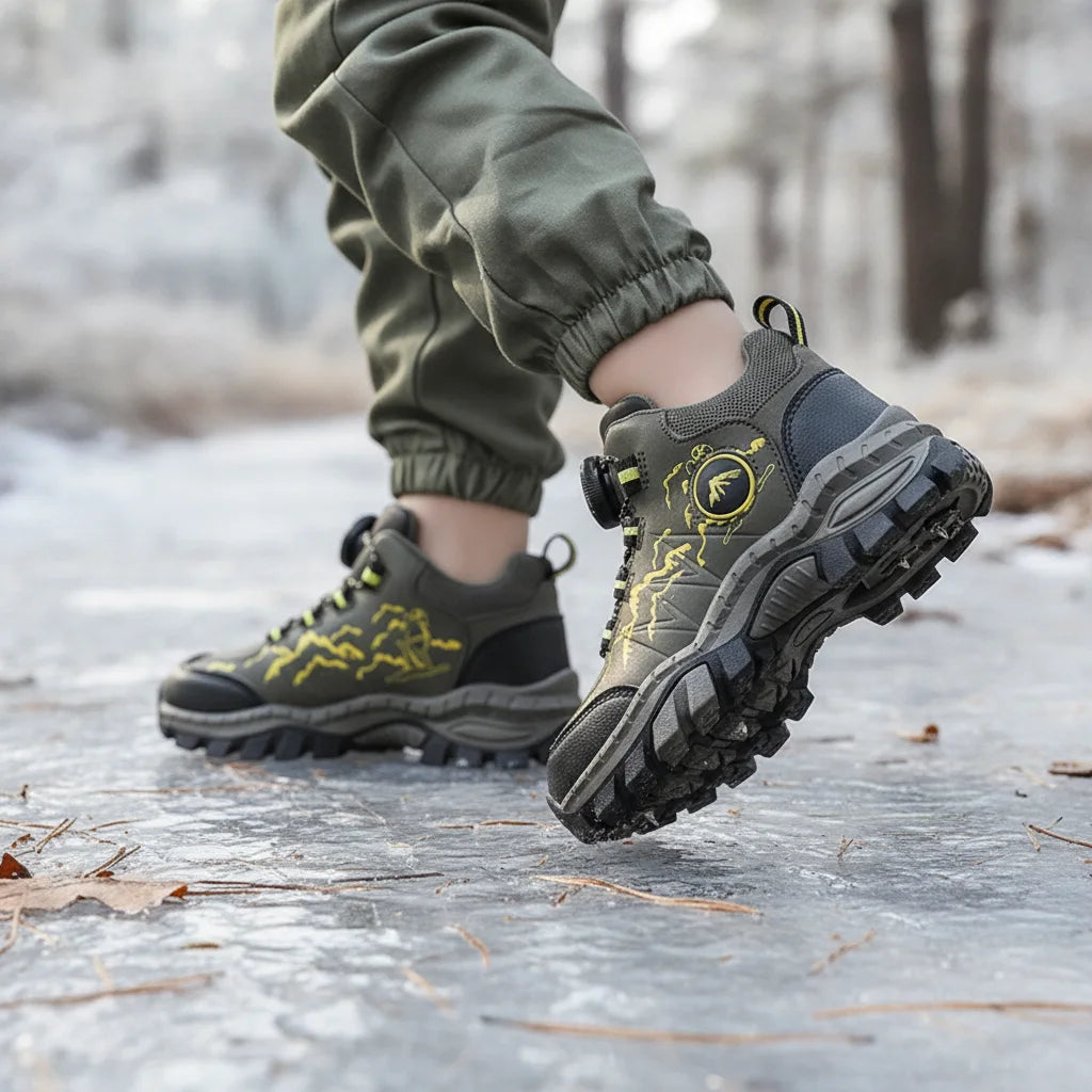 Wiecel™ – BergMax - Wasserdichte Kinder-Wanderschuhe mit Schnellverschluss