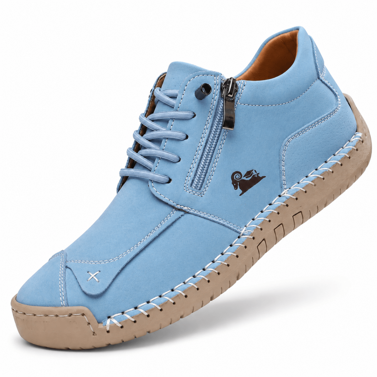 Varno – Halbhohe Winter-Barfußschuhe mit Reißverschluss für Damen & Herren Barfußschuhe