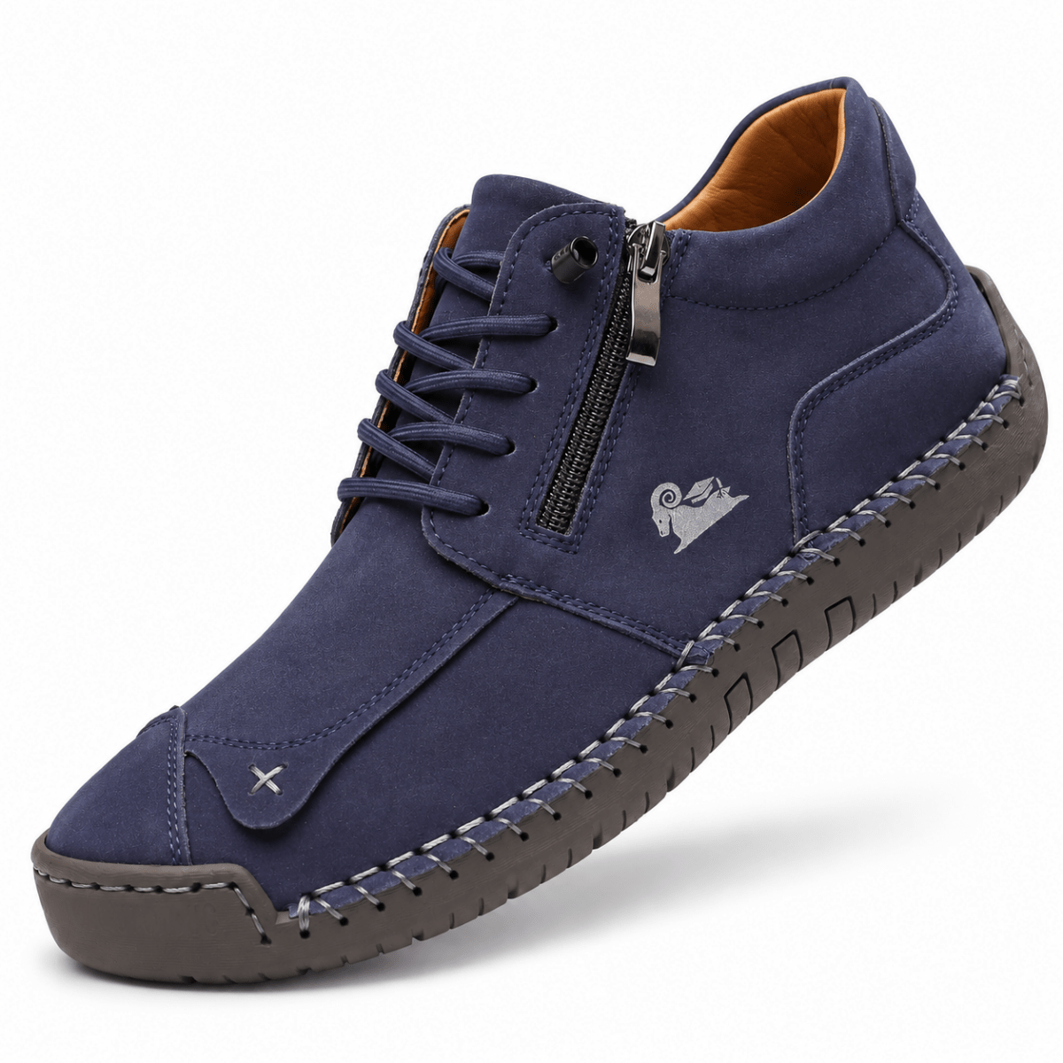 Varno – Halbhohe Winter-Barfußschuhe mit Reißverschluss für Damen & Herren Barfußschuhe