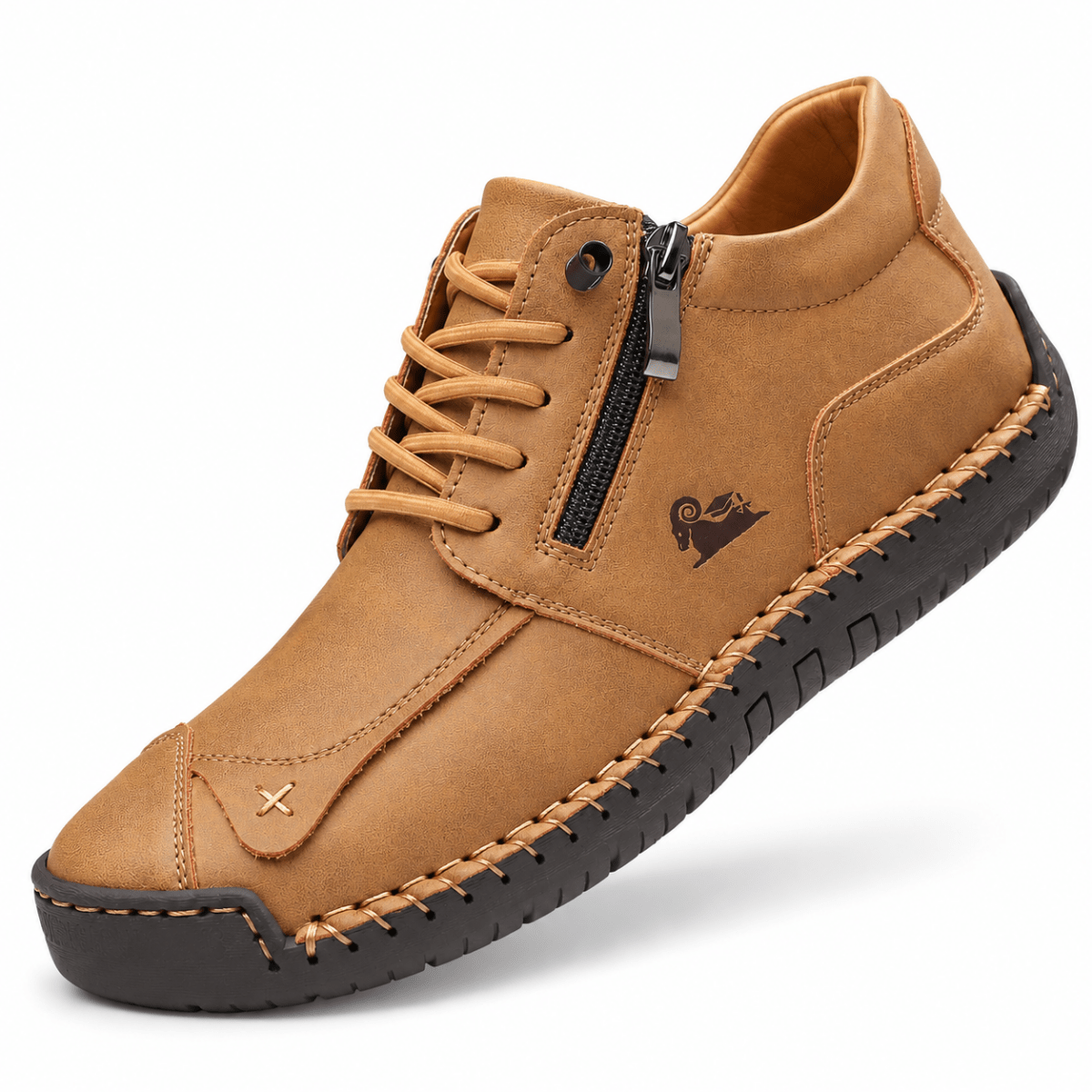 Varno – Halbhohe Winter-Barfußschuhe mit Reißverschluss für Damen & Herren Barfußschuhe
