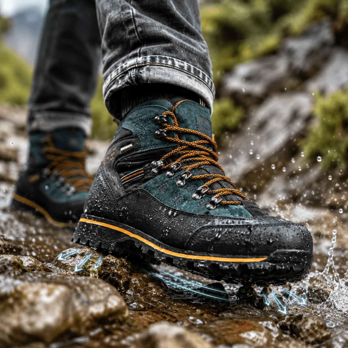 Wiecel™- 3G Rutschfeste Wanderschuhe – Komfort und Sicherheit für jedes Abenteuer Schuhe