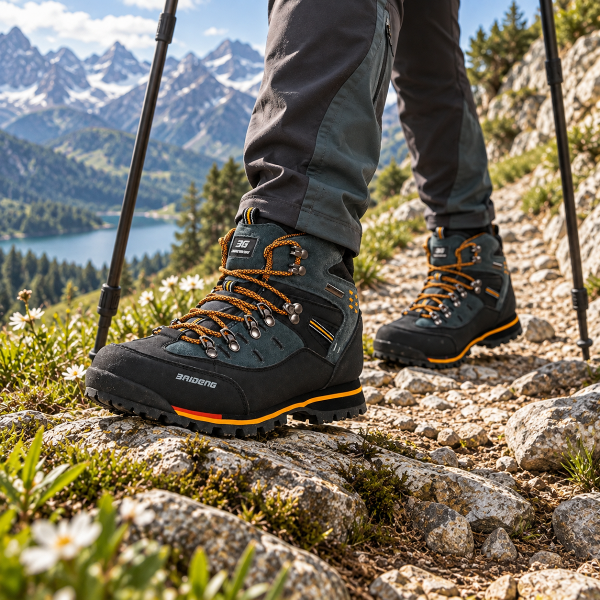 Wiecel™- 3G Rutschfeste Wanderschuhe – Komfort und Sicherheit für jedes Abenteuer Schuhe