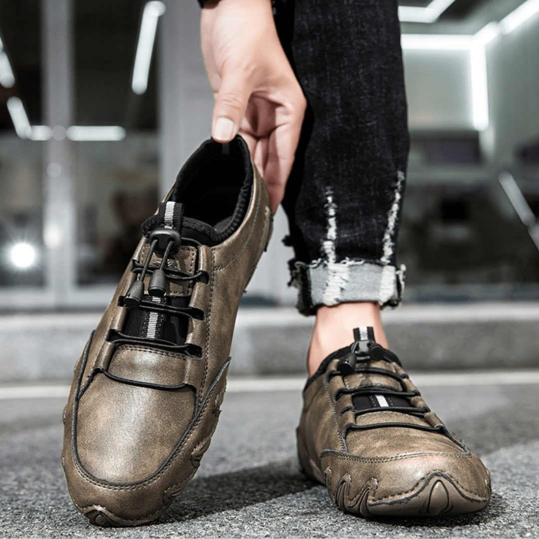 Wiecel™ Bequeme Barfußschuhe aus Leder – Flexibel & Ultraleicht Barfußschuhe