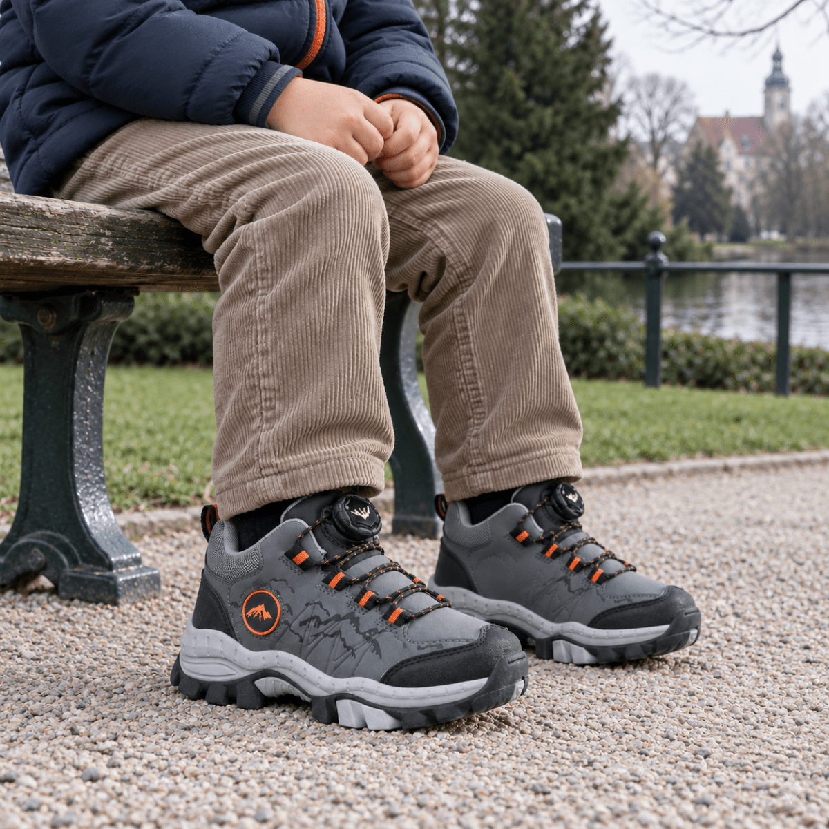 Wiecel™ – BergMax - Wasserdichte Kinder-Wanderschuhe mit Schnellverschluss Schuhe