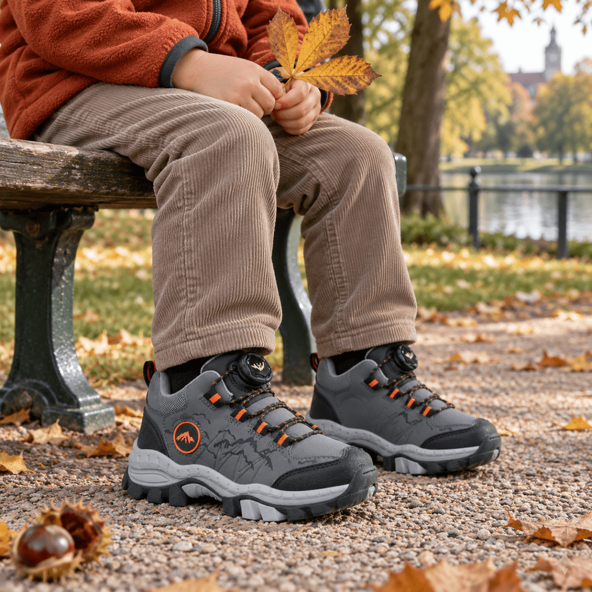 Wiecel™ – BergMax - Wasserdichte Kinder-Wanderschuhe mit Schnellverschluss Schuhe