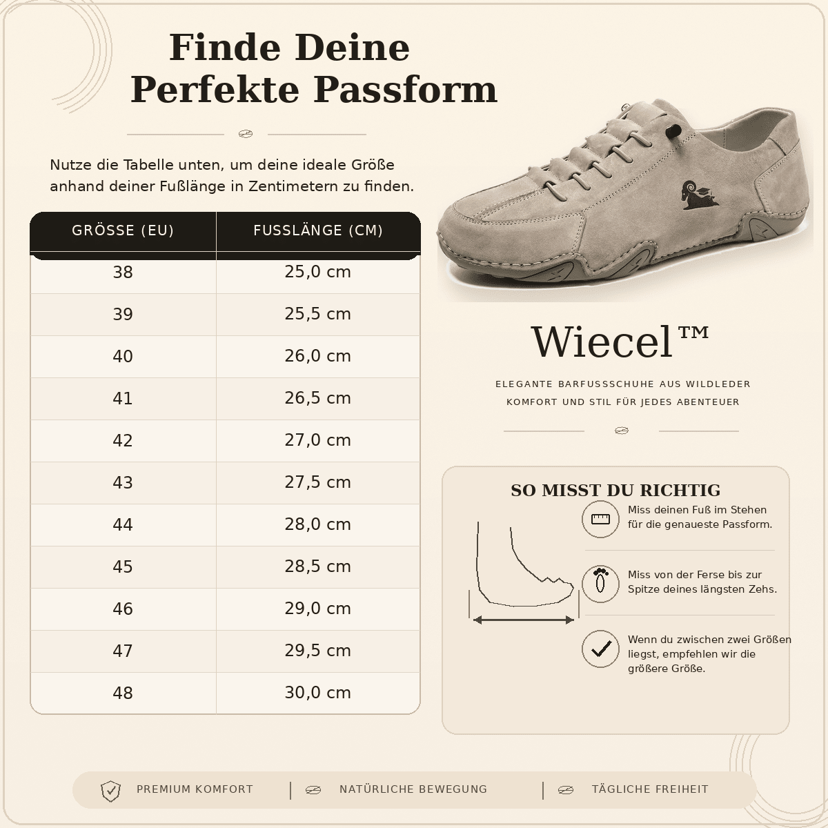 Wiecel™ - Elegante Barfußschuhe aus veganem Wildleder Barfußschuhe