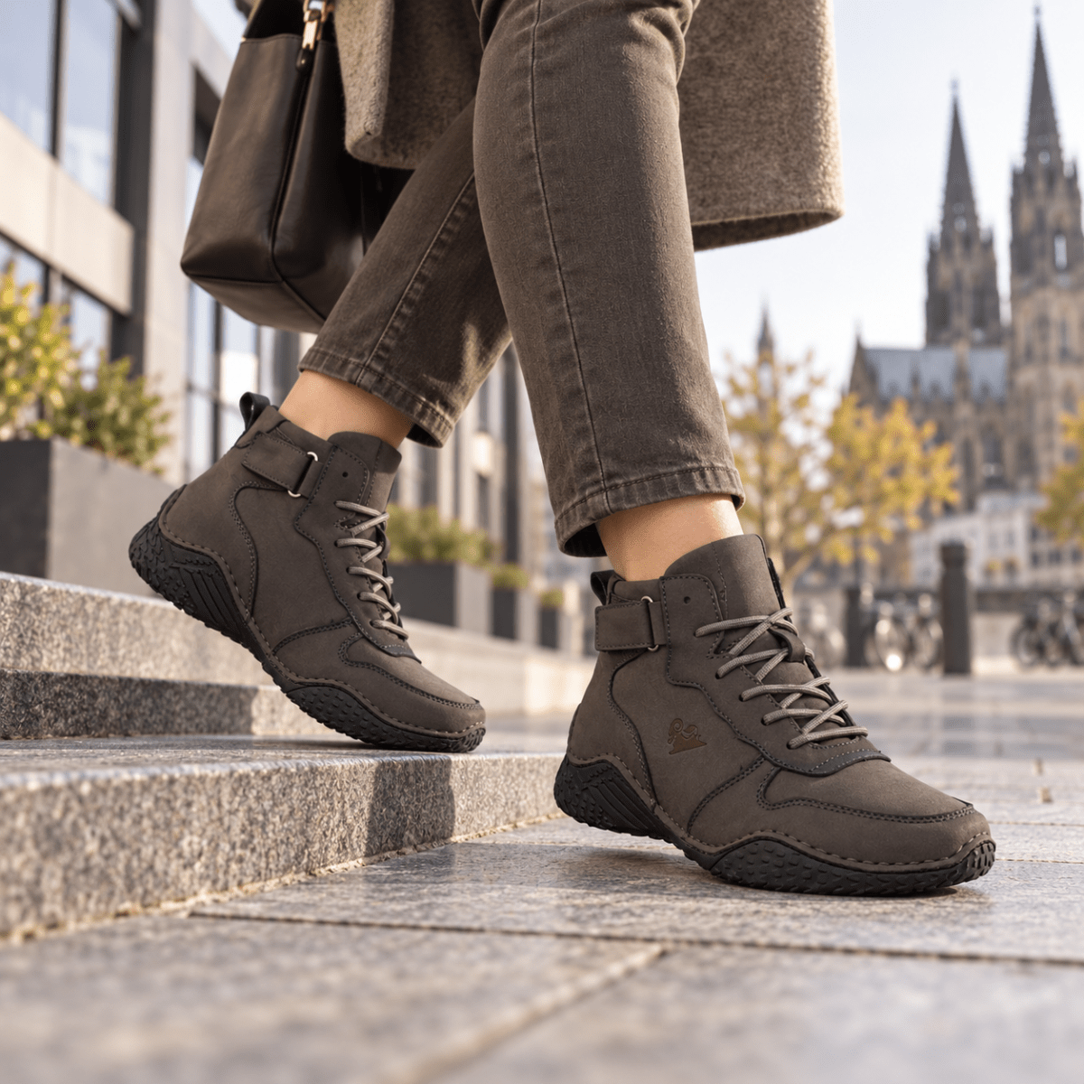 Wiecel™ Robuste Stiefel - Wasserdicht und Stilvoll für Jedes Abenteuer Barfußschuhe