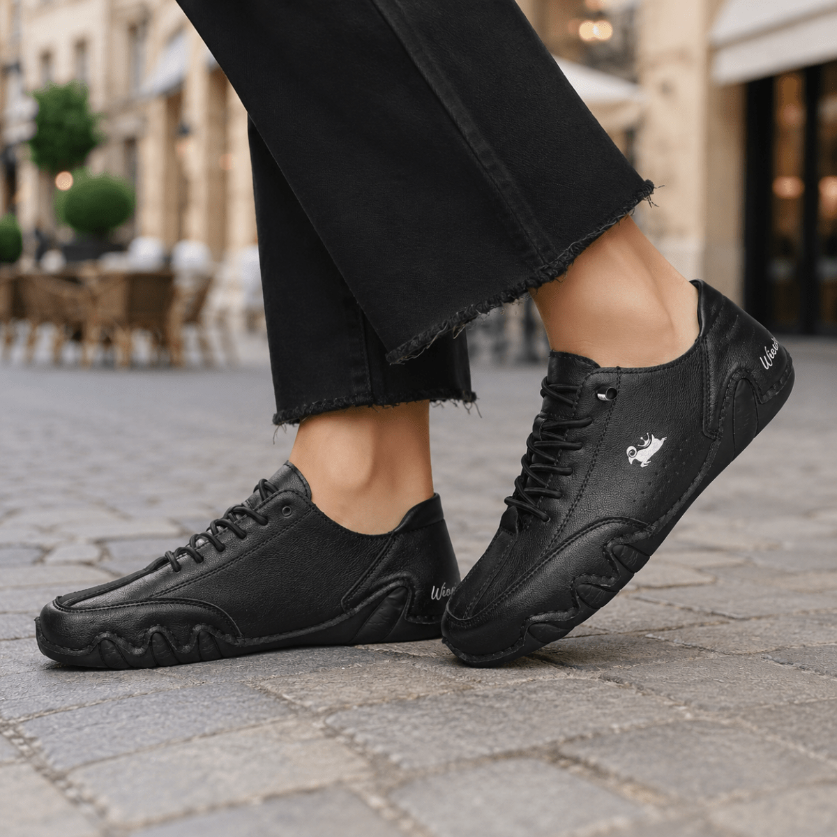 Wiecel™ - Ultra-bequemer Barfußschuhe aus Leder Barfußschuhe