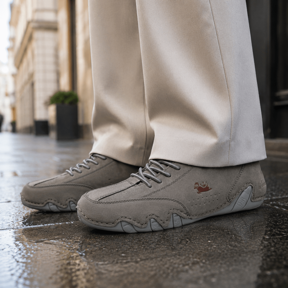 Wiecel™ - Ultra-bequemer Barfußschuhe aus Leder Barfußschuhe