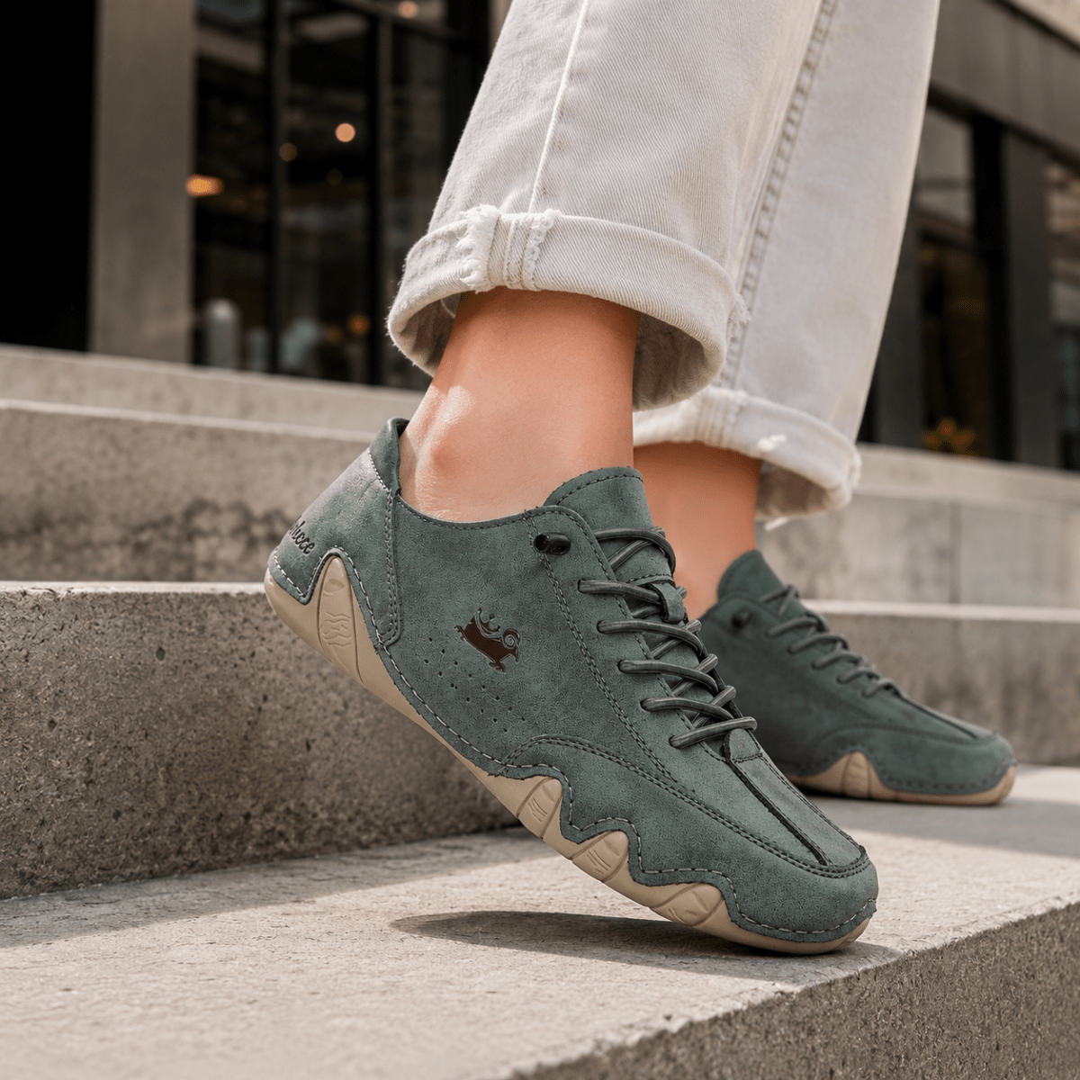 Wiecel™ - Ultra-bequemer Barfußschuhe aus Leder Barfußschuhe