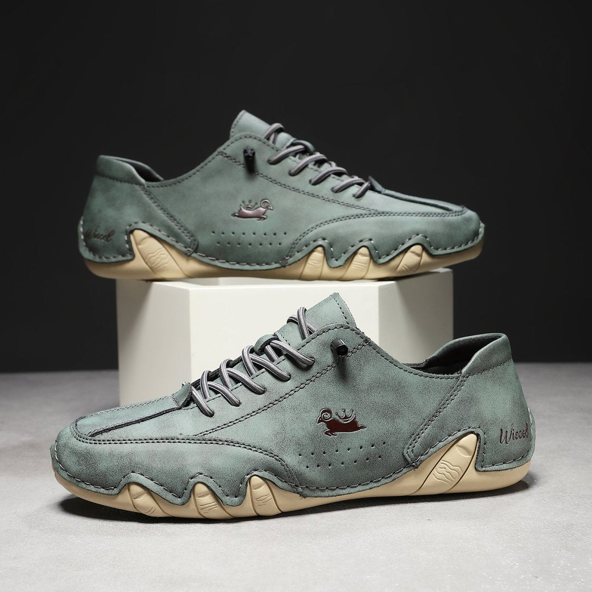 Wiecel™ - Ultra - bequemer Barfußschuhe aus Leder Barfußschuhe