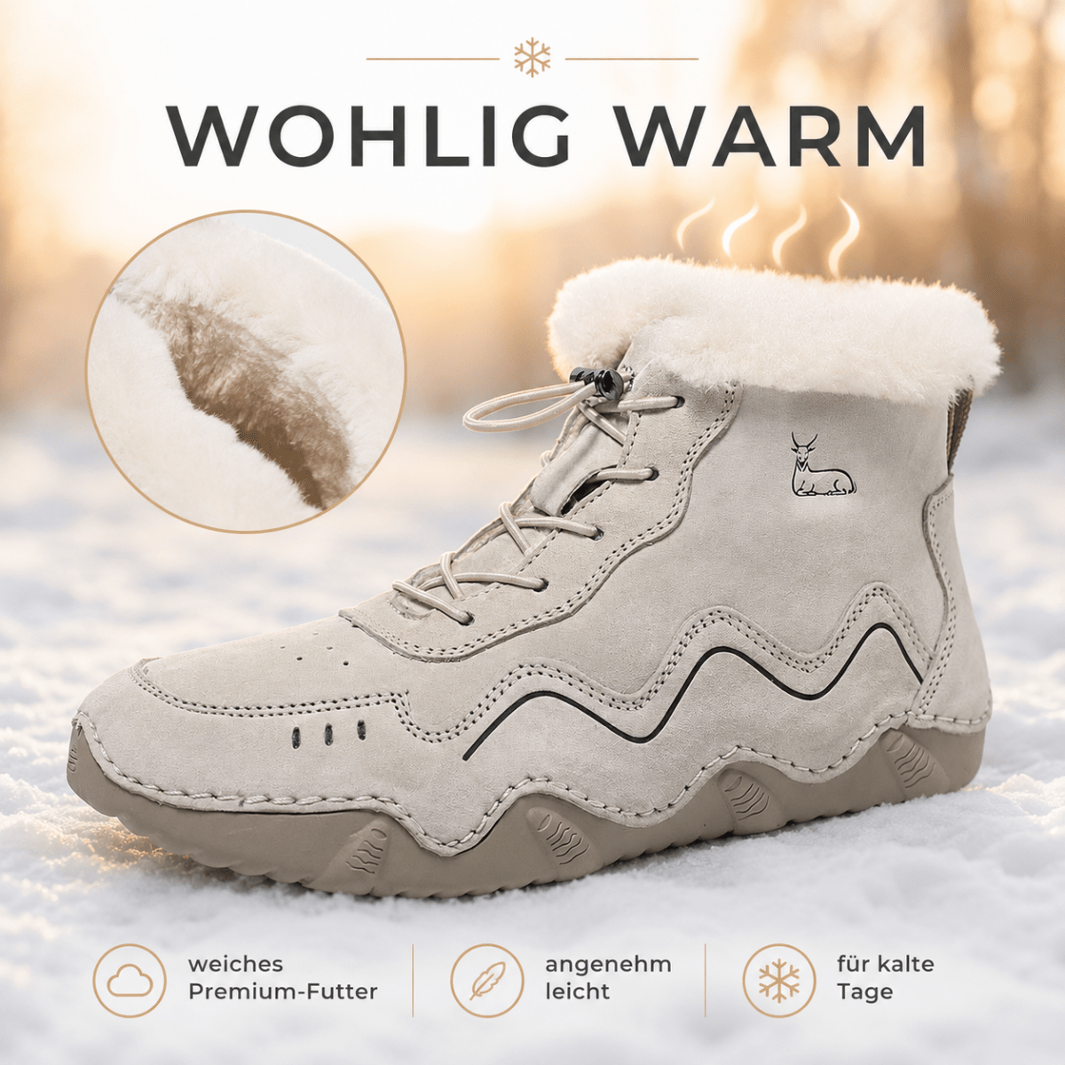 Wiecel™ WinterStyle – Warme Barfußschuhe Barfußschuhe