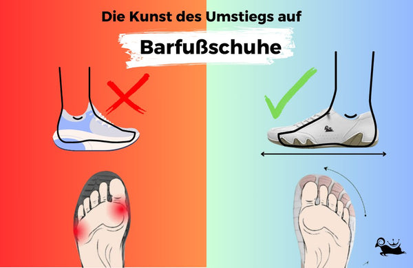 Die Kunst der Umstellung auf Barfußschuhe - Wiecel™