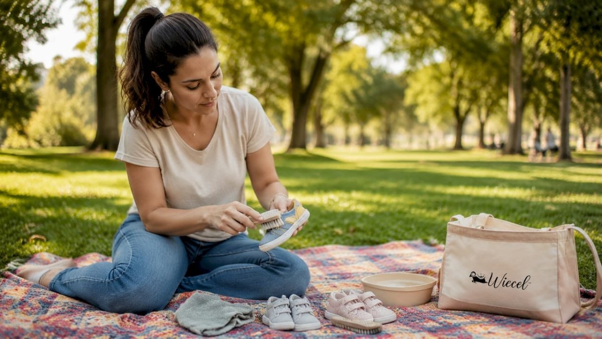Schuhpflege für Kinderschuhe: Best Practices für Eltern - Wiecel™ Barfußschuhe