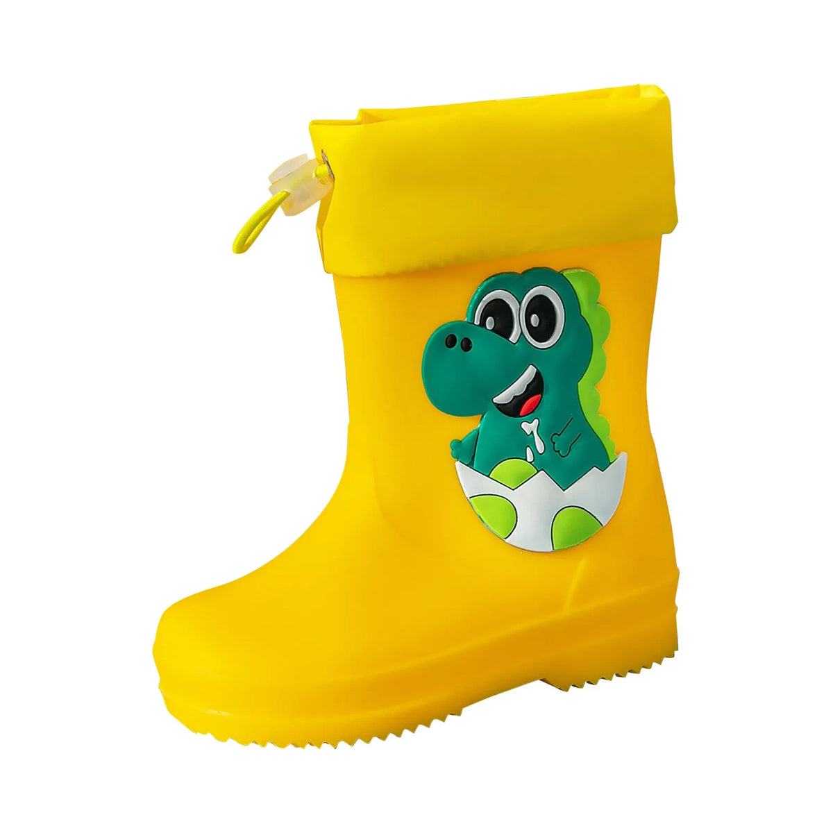 Pitsch Kinder Gummistiefel Gelb Dino