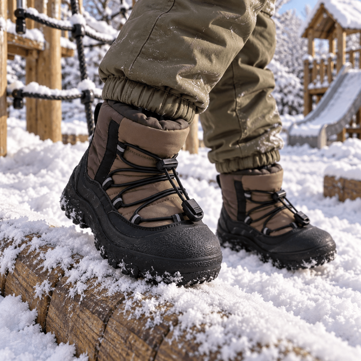 Agua - Winter Wasserdichte Barfuß-Stiefel für Kinder Schuhe