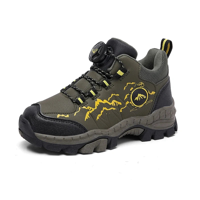 Wiecel™ – BergMax - Wasserdichte Kinder-Wanderschuhe mit Schnellverschluss