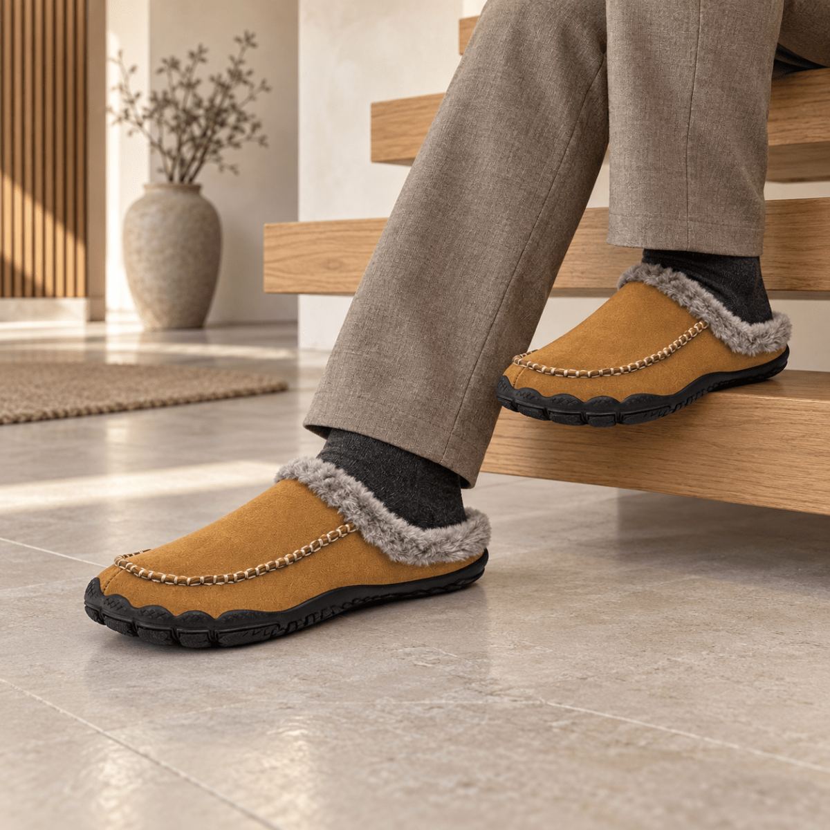 Hom – gesunde Barfuß-Hausschuhe Barfußschuhe