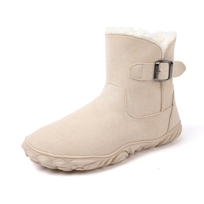 Hygge – Orthopädische Winter-Barfußstiefeletten | Warm gefüttert, rutschfest & breite Zehenbox Barfußschuhe