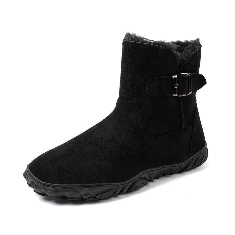 Hygge – Orthopädische Winter-Barfußstiefeletten | Warm gefüttert, rutschfest & breite Zehenbox Barfußschuhe