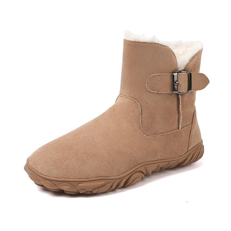 Hygge – Orthopädische Winter-Barfußstiefeletten | Warm gefüttert, rutschfest & breite Zehenbox Barfußschuhe