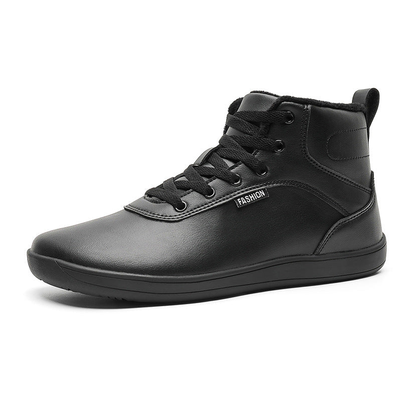 Kodiak – Orthopädische Barfuß-Winterschuhe High-Top | Warm gefüttert, rutschfest & breite Zehenbox Barfußschuhe
