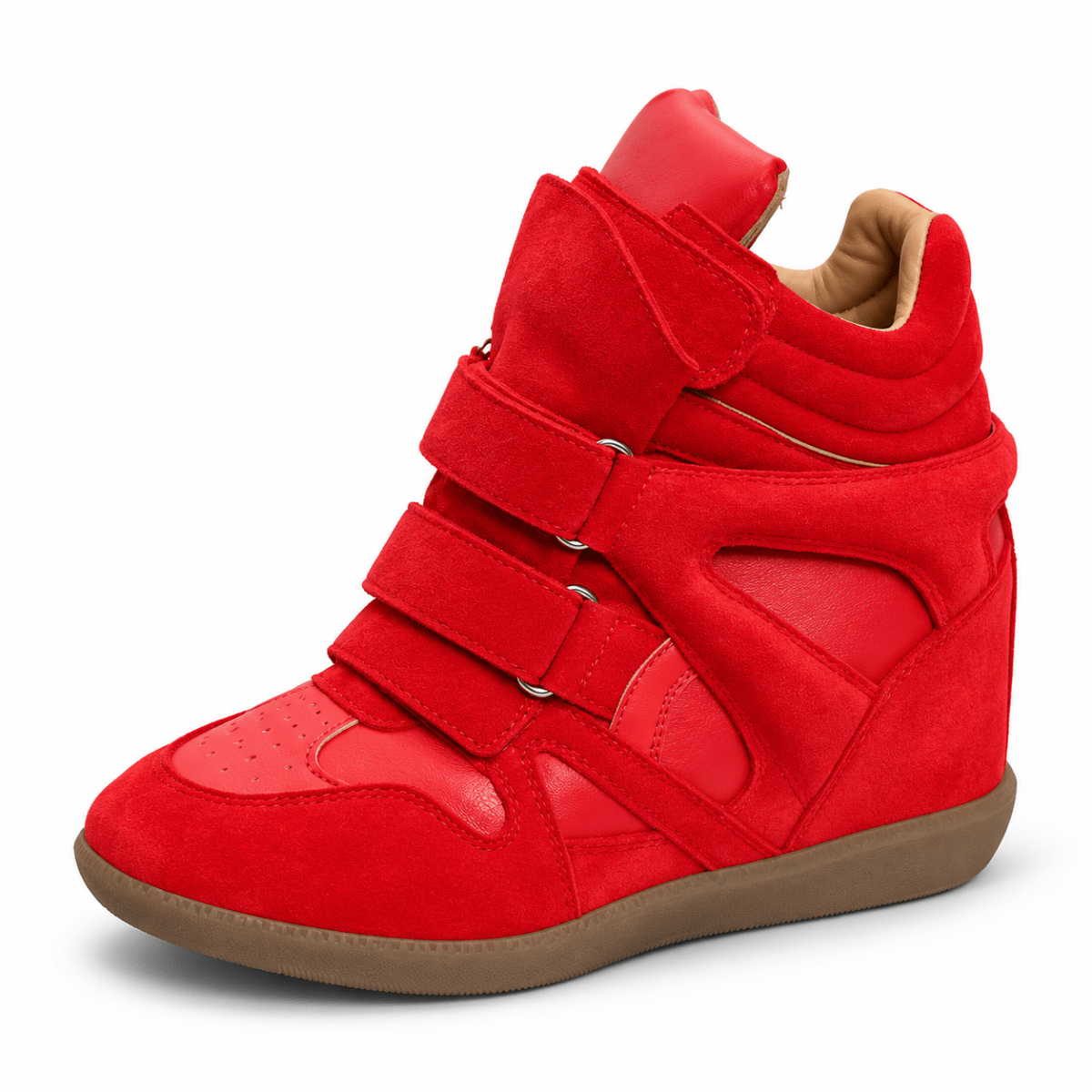 Lotta – Damen High-Top Barfußschuhe mit Klettverschluss Barfußschuhe