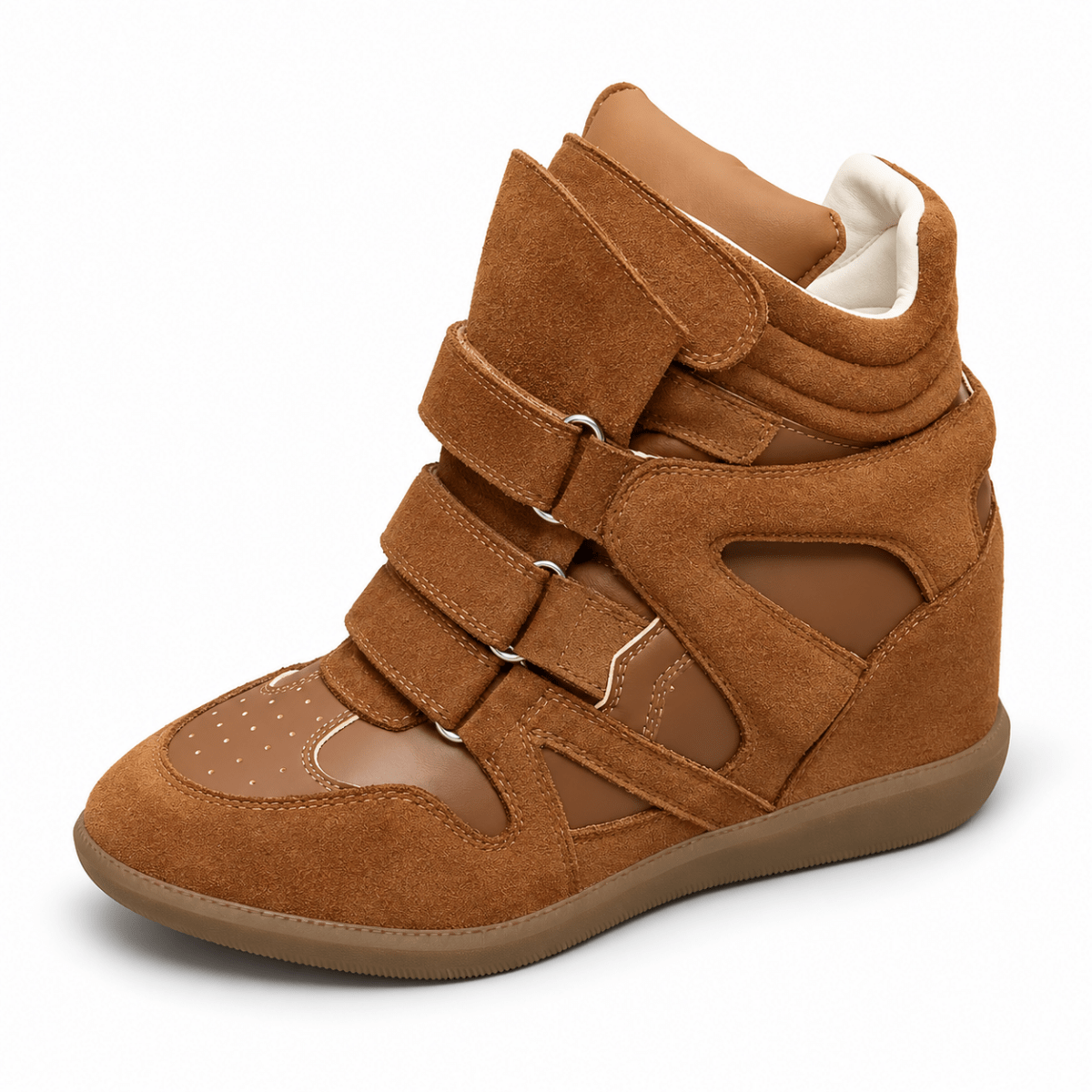 Lotta – Damen High-Top Barfußschuhe mit Klettverschluss Barfußschuhe