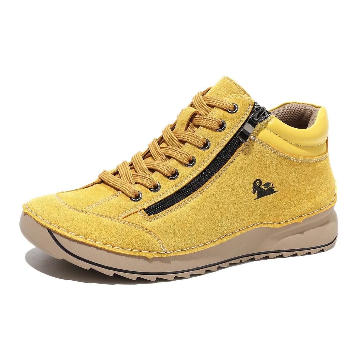 Lunea – Handgenähte Winter-Barfußschuhe mit Reißverschluss für Damen Barfußschuhe