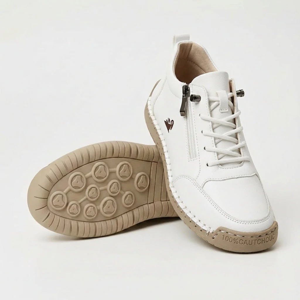 Mira - Komfortable orthopädische Barfuß-Sneakers + Reißverschluss Barfußschuhe