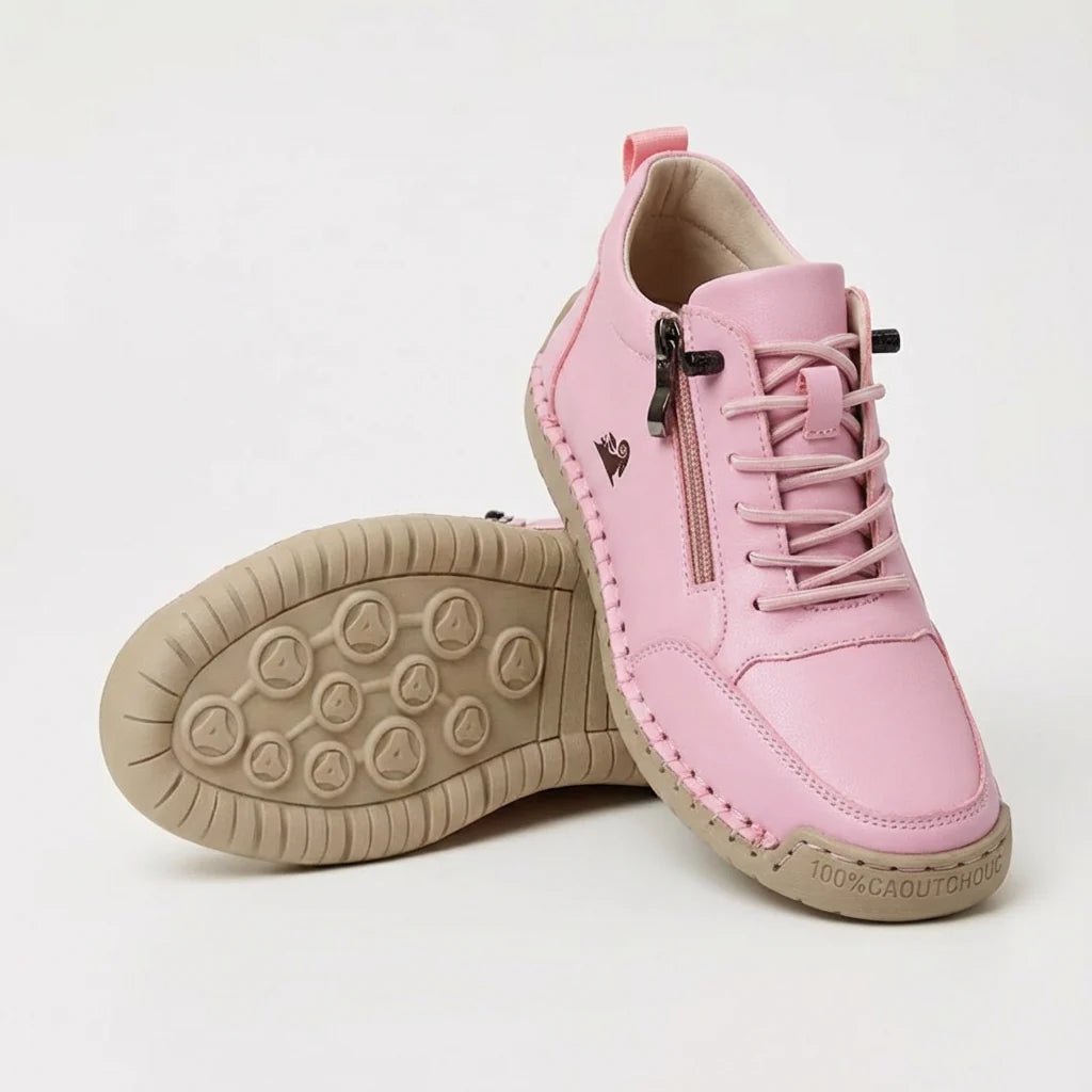 Mira - Komfortable orthopädische Barfuß-Sneakers + Reißverschluss Barfußschuhe