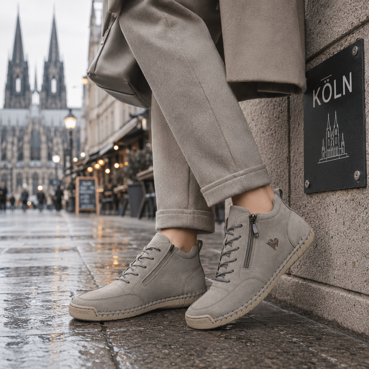 Mira™ - Komfortable orthopädische Barfuß-Sneakers + Reißverschluss Barfußschuhe