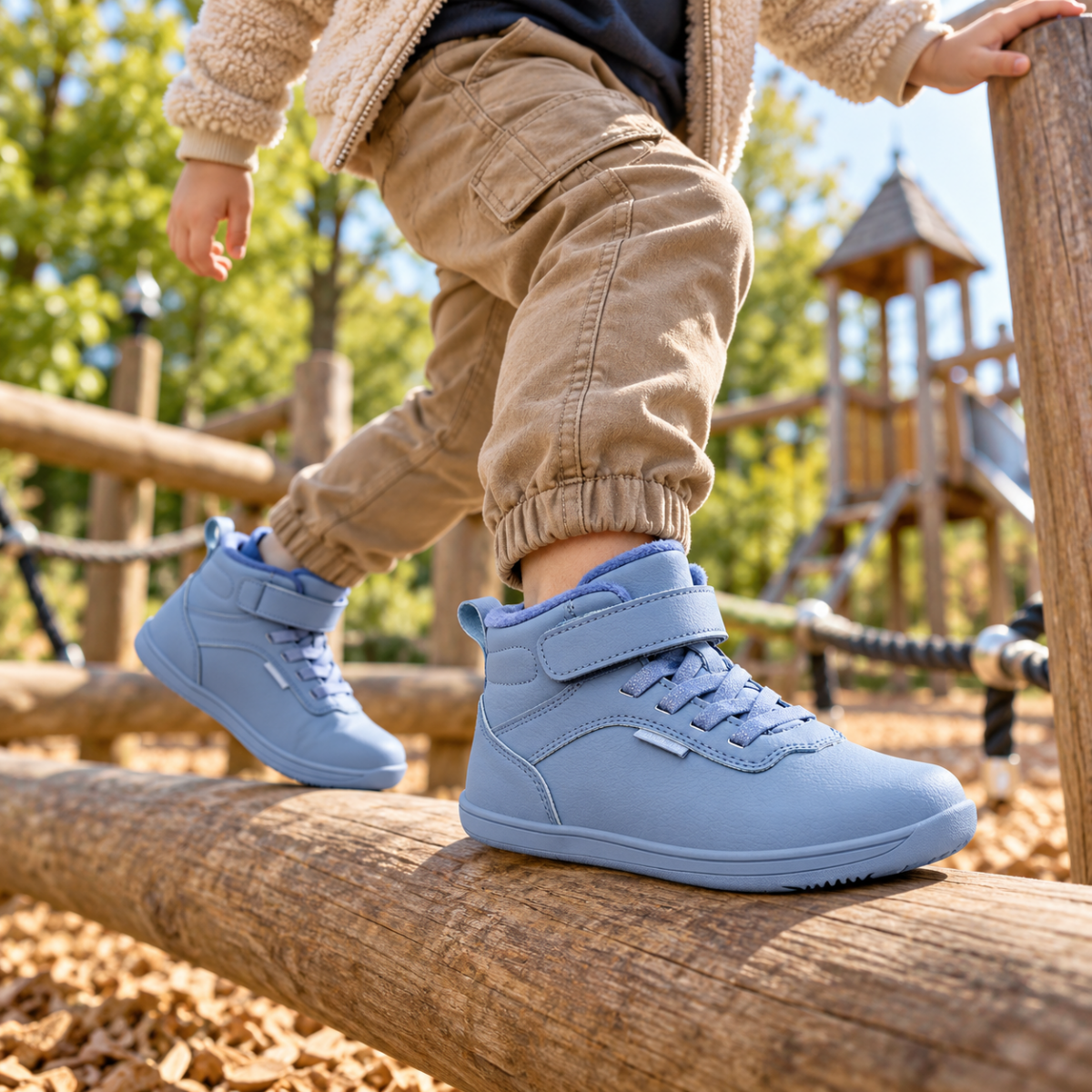 Snos – Kinder-Barfußstiefel für den Winter Barfußschuhe