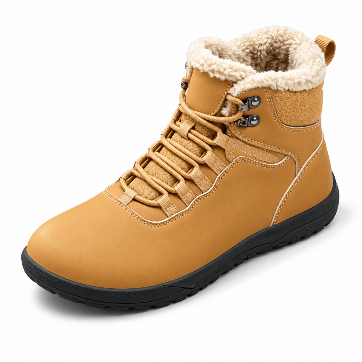 Torvik – Wasserdichte Winter-Barfußschuhe Herren | Gefütterte Barfuß-Winterstiefel mit breiter Zehenbox & rutschfester Sohle Barfußschuhe