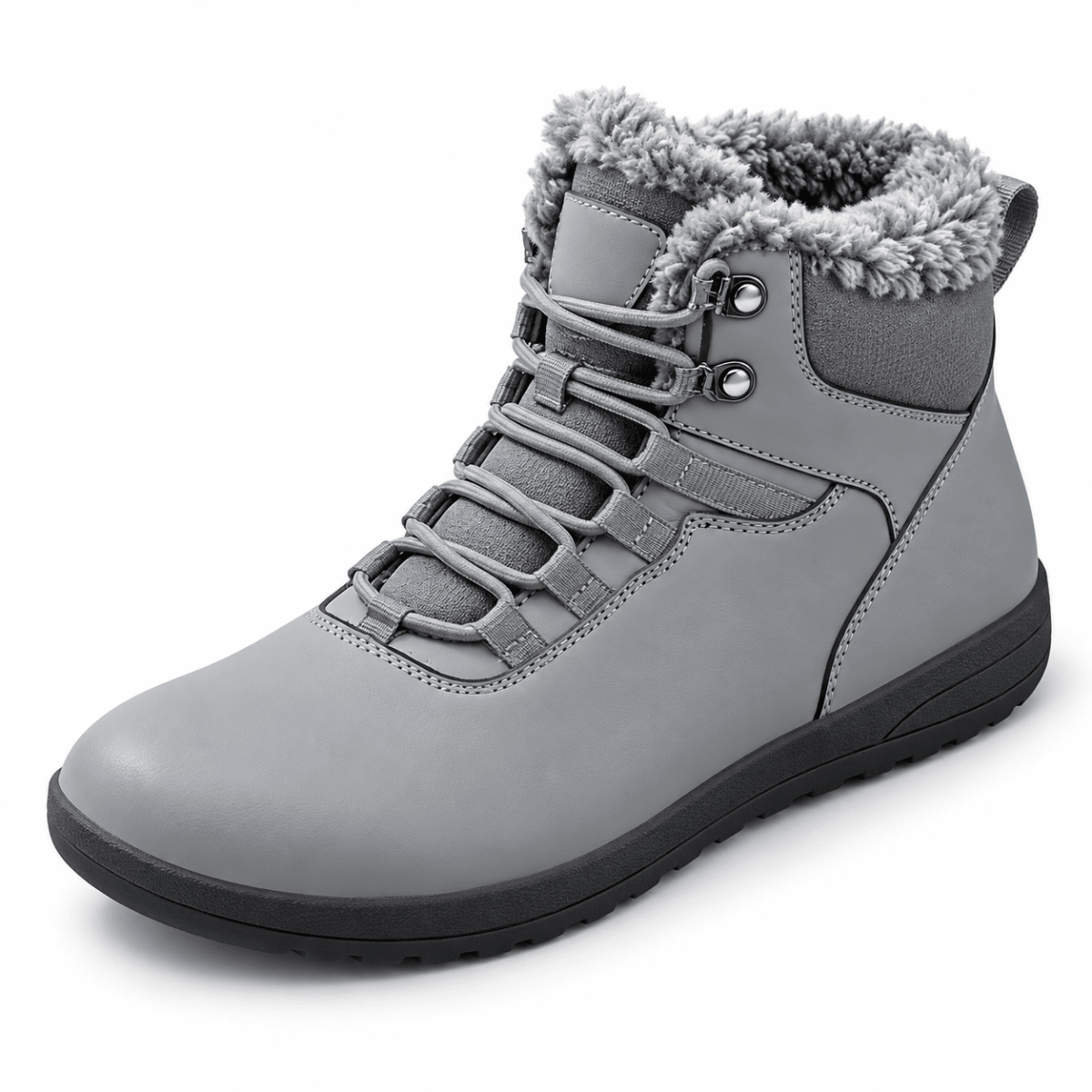 Torvik – Wasserdichte Winter-Barfußschuhe Herren | Gefütterte Barfuß-Winterstiefel mit breiter Zehenbox & rutschfester Sohle Barfußschuhe
