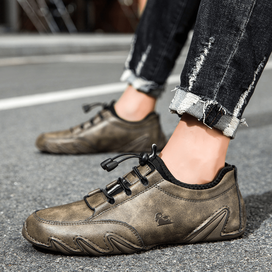 Wiecel™ Bequeme Barfußschuhe aus Leder – Flexibel & Ultraleicht Barfußschuhe