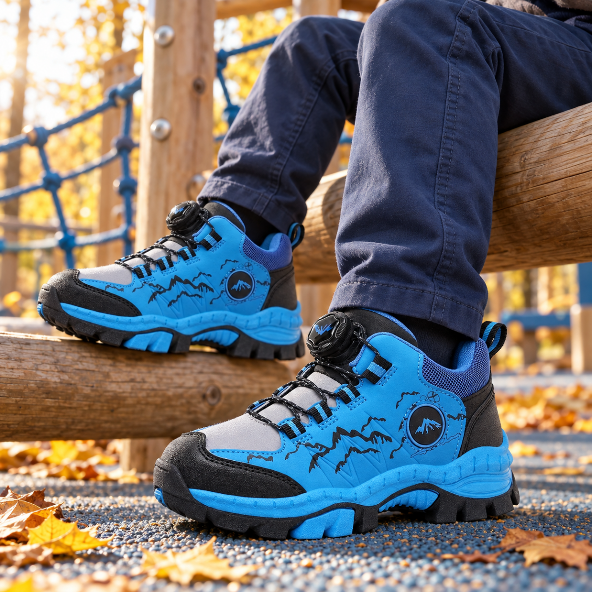 Wiecel™ – BergMax - Wasserdichte Kinder-Wanderschuhe mit Schnellverschluss Schuhe