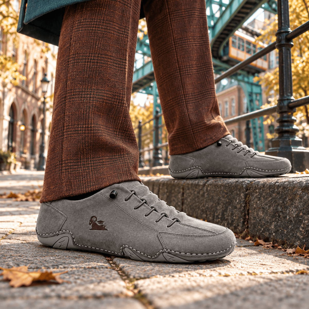 Wiecel™ - Elegante Barfußschuhe aus veganem Wildleder Barfußschuhe